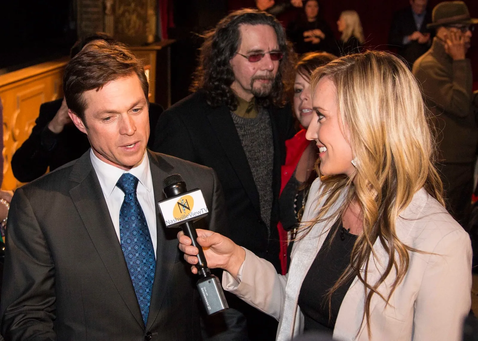 On-camera interview at a Nashville event covered by HDPerfect